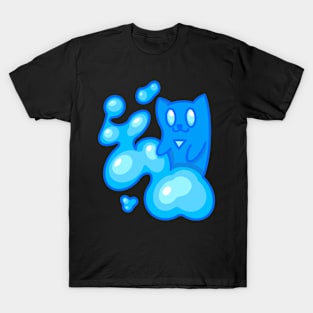 Water Elemental Cat T-Shirt